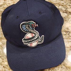 Vintage Kissimmee Cobras Baseball Snapback Hat Outdoor Cap Minor League Florida